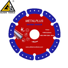 180-миллиметровый отрезной круг Metalplus с алмазной кромкой для резки металла